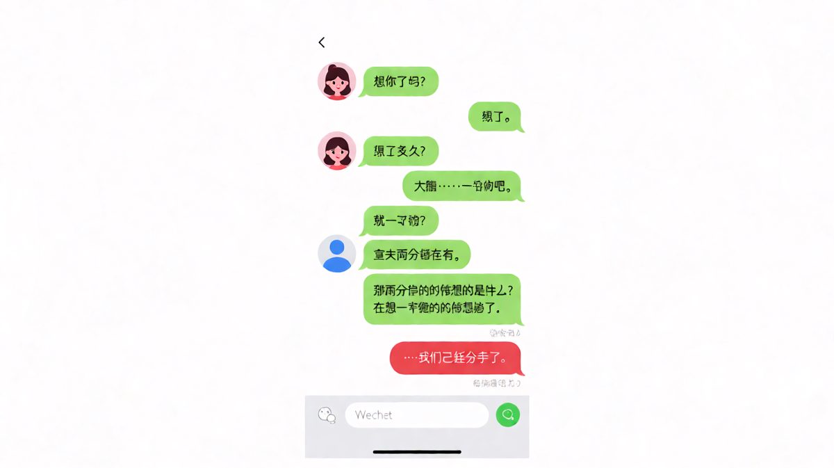 你以为你在调情，其实对方在算账