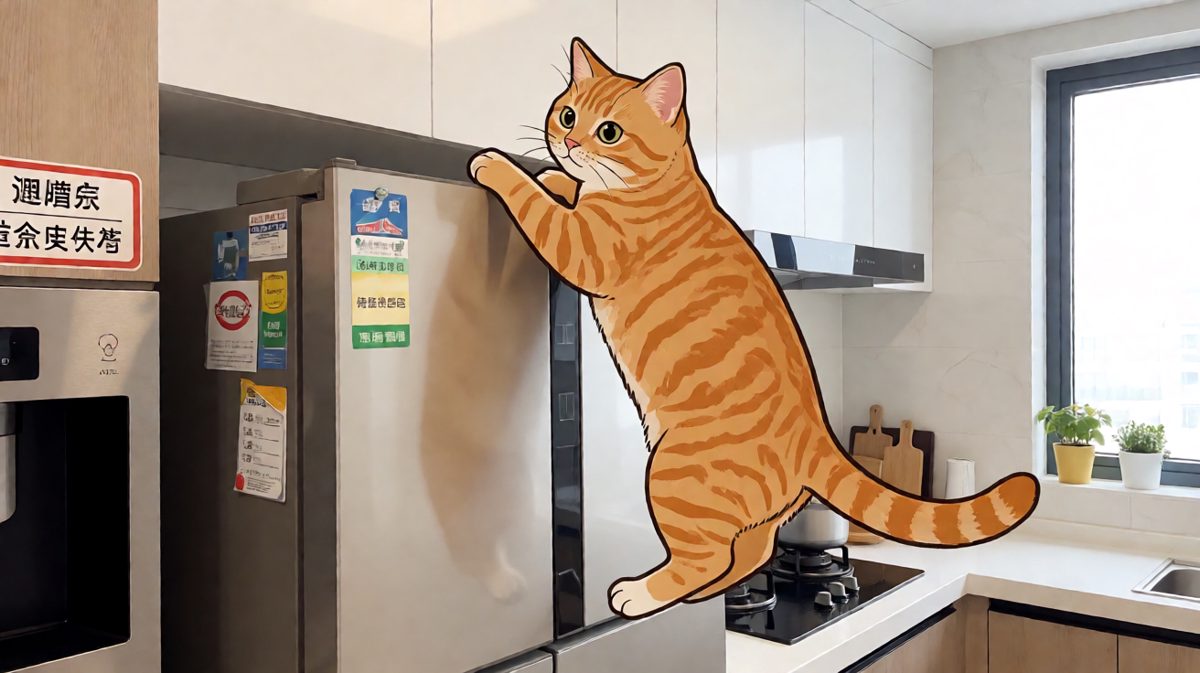 猫咪：我以为我能行……