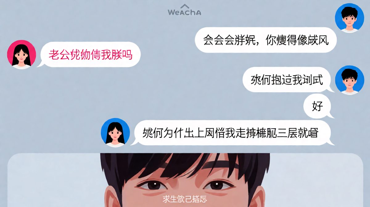 男生夸完身材却忘了上周爬楼的壮烈表现