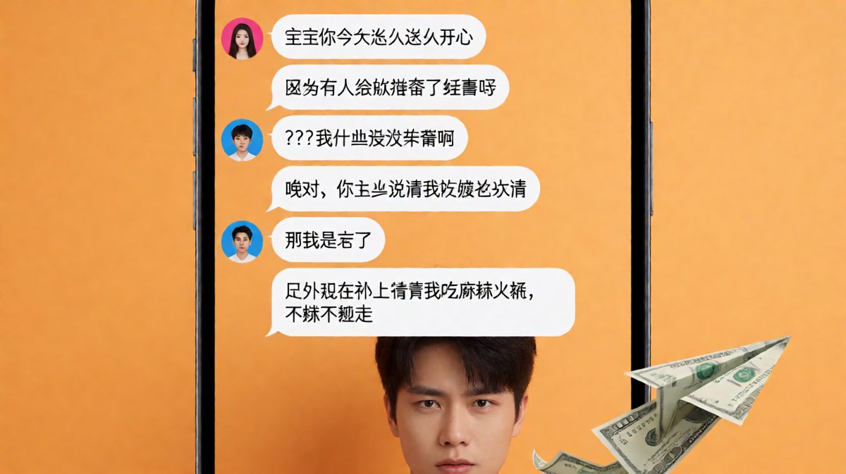 男生以为惊喜是自己的，结果全是旧账清算