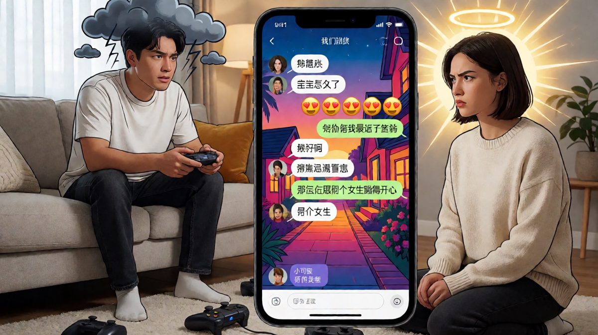 游戏老婆案：男友戏称队友老婆，截图证据铁证如山