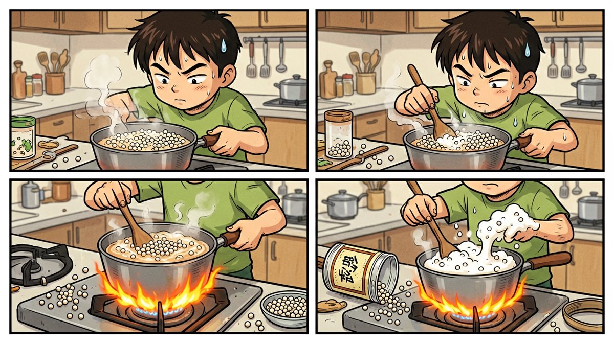 第二格：全神贯注，但好像哪里不太对……