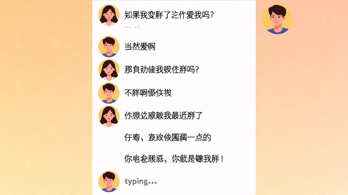 「我喜欢圆润的」触发级翻车现场