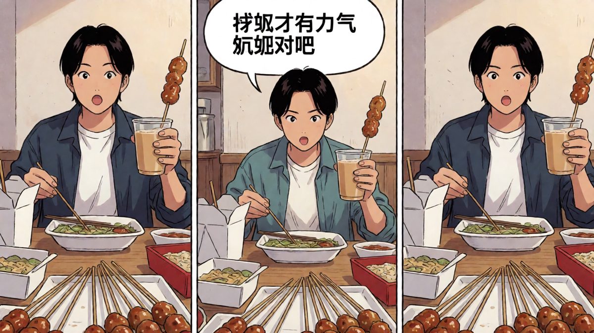 自我安慰式疯狂进食