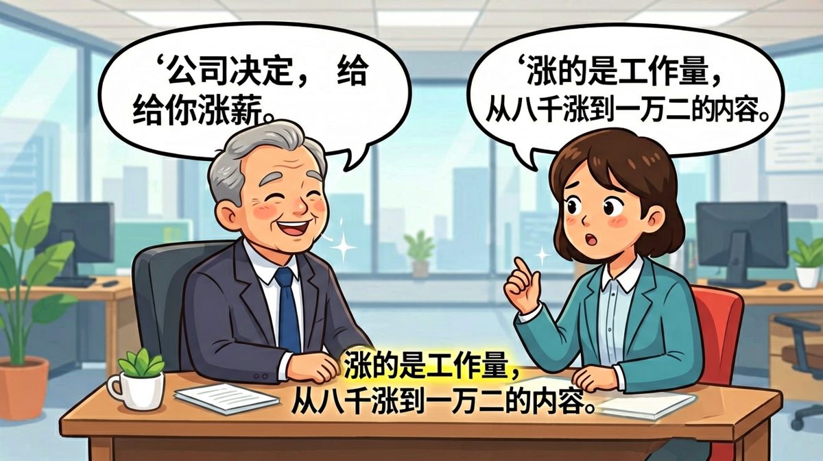 涨薪到账，涨的是工作内容——老板的画饼艺术