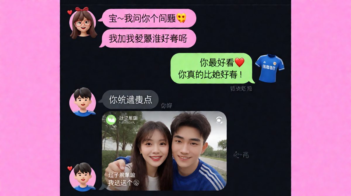 问她谁好看，她的答案比帅哥还快