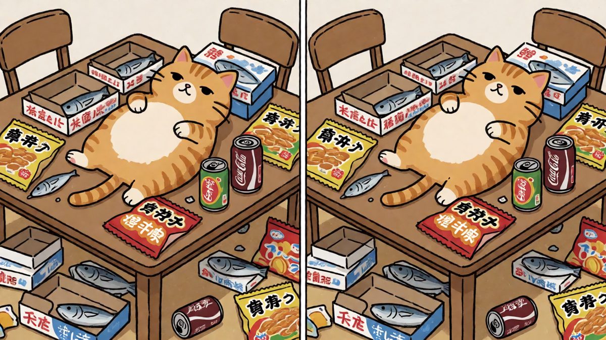 第三格：减肥？不存在的，先吃饱再说
