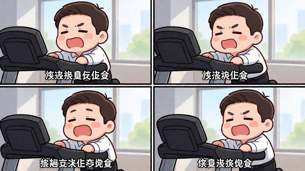第2格：三分钟热度后的崩溃