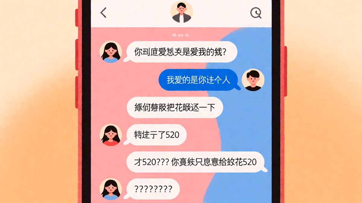 爱我还钱，逻辑闭环了