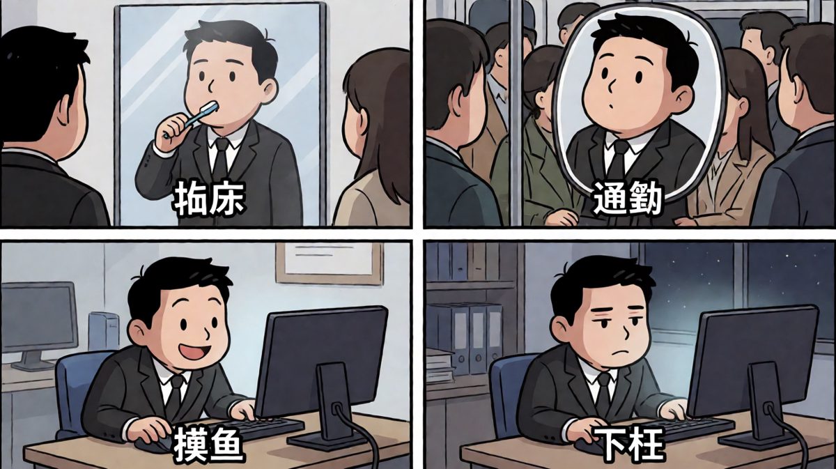 打工人的二十四小时：从心比纸薄到命比咖啡苦