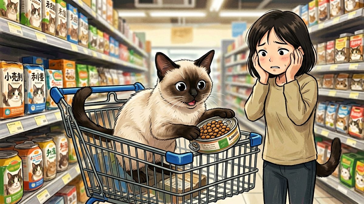 猫：我不管，这个我必须带走！