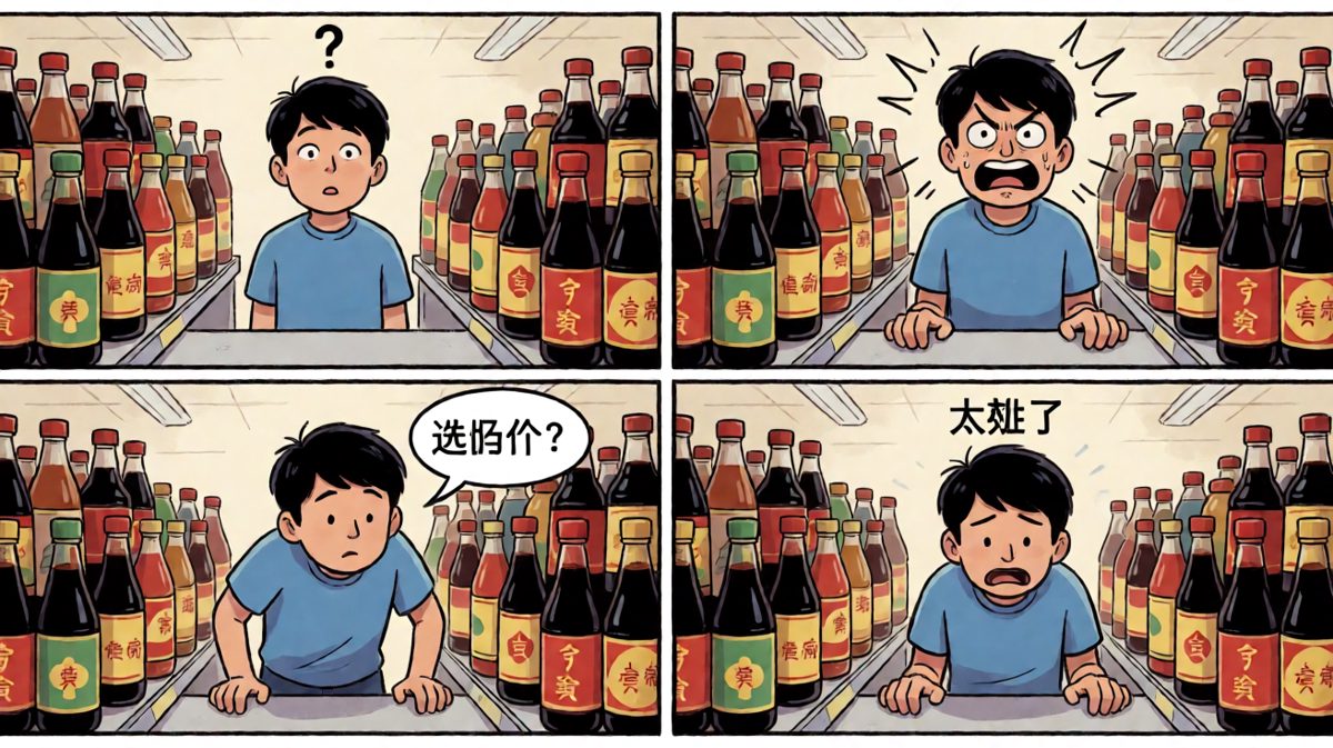 生抽、老抽、低盐、零添加……到底买哪个？！