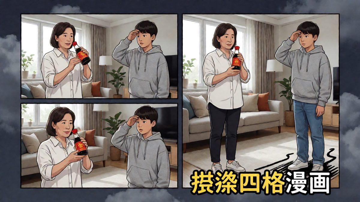 妈妈：你确定这不是白开水？