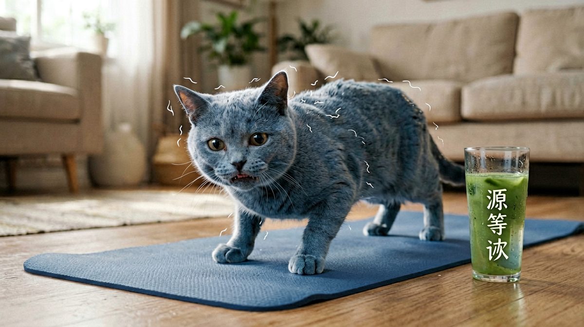 猫：教练说今天要练核心力量……