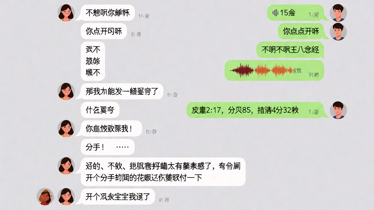 被录音打呼噜的社死瞬间，以及男友求生欲崩盘的全过程