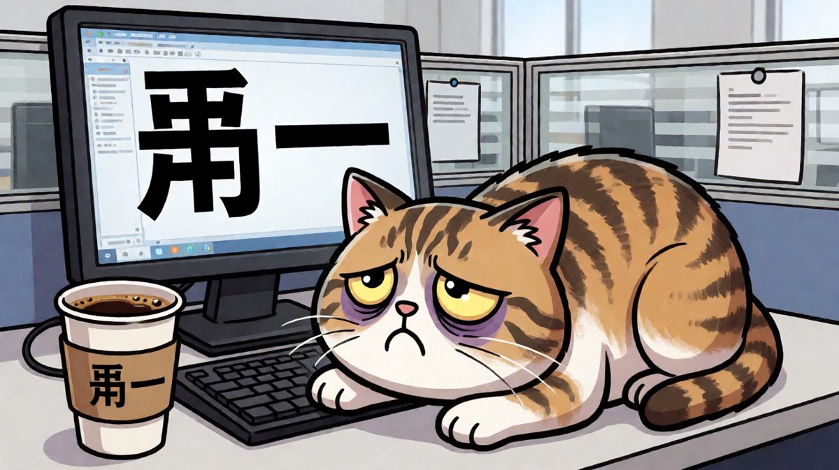 周一早上的我：灵魂已离家出走