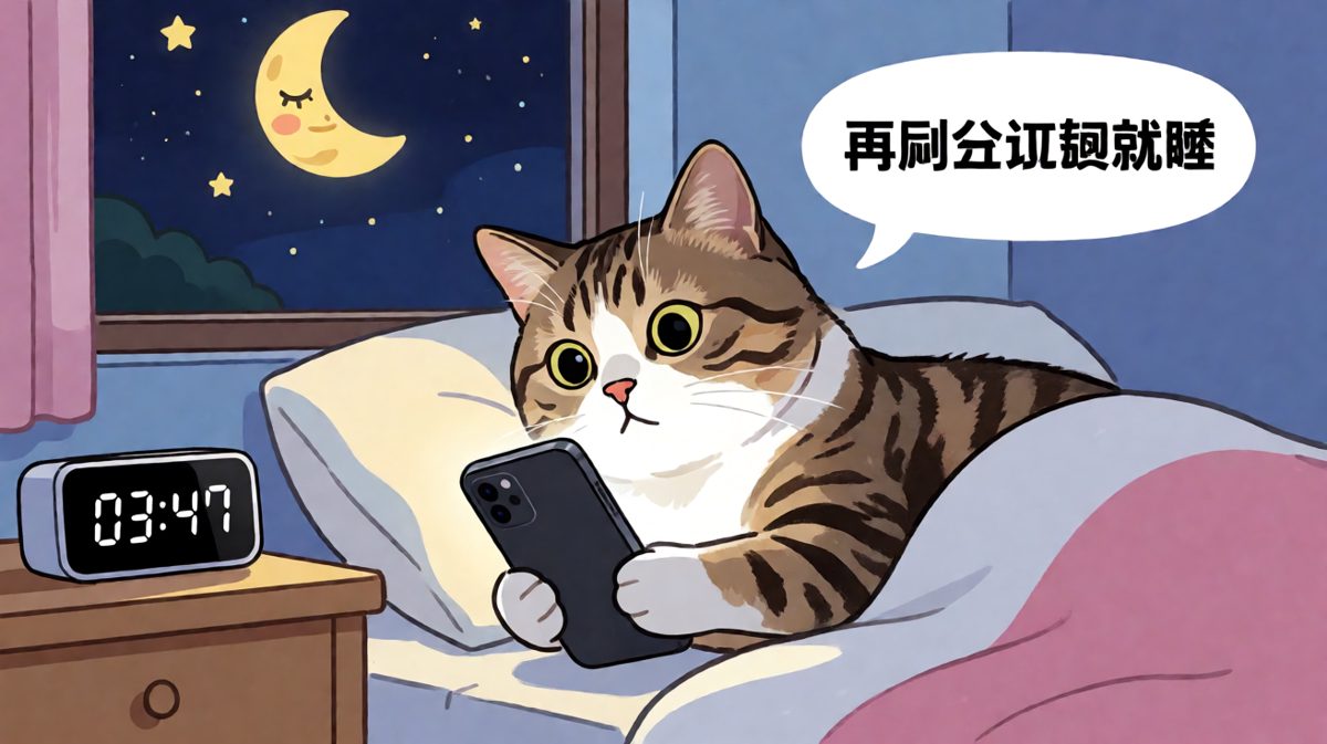 凌晨三点的我：这短视频怎么还来劲了