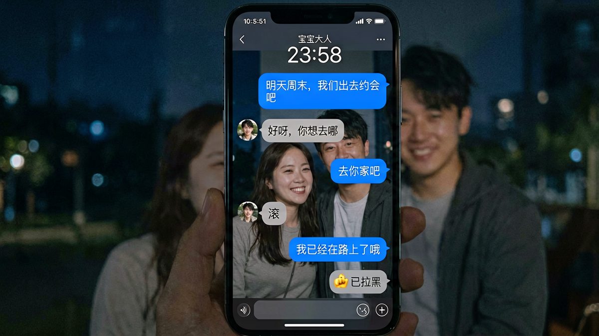 约会邀请变成秒拉黑，节奏飞快