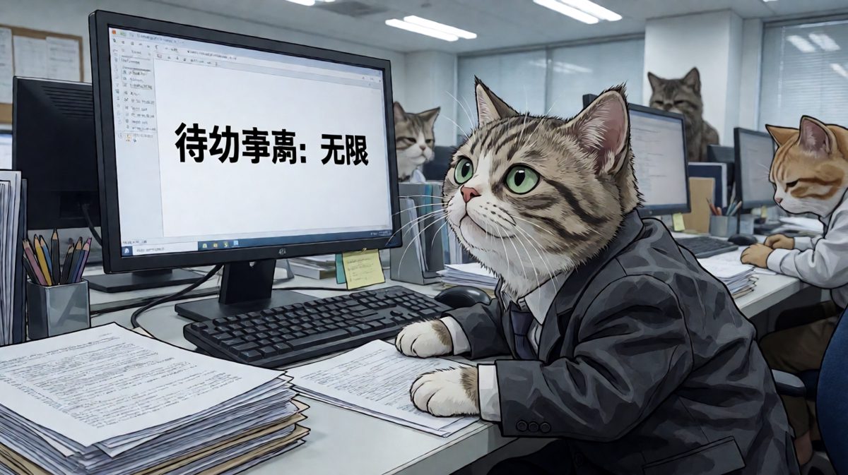 周一早晨的灵魂状态：人已上班，魂还在被窝里