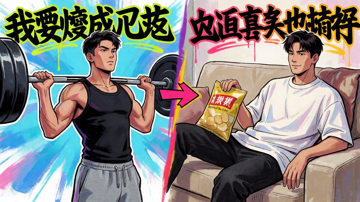 健身人的终极觉悟：接受自己