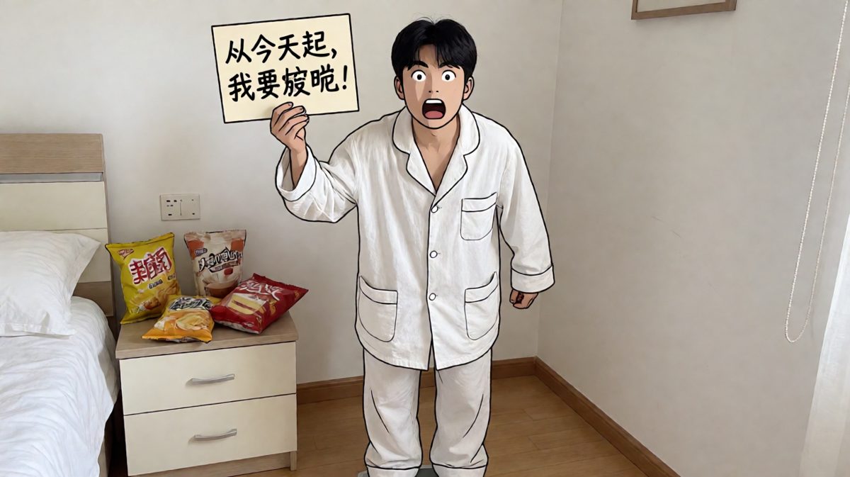 立下flag：从今天开始减肥！