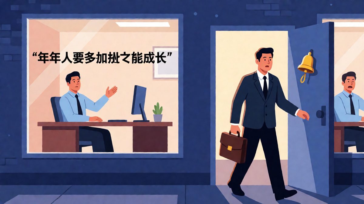 老板：你们要多加班！员工：好的老板，我先加了（然后准时走了）。