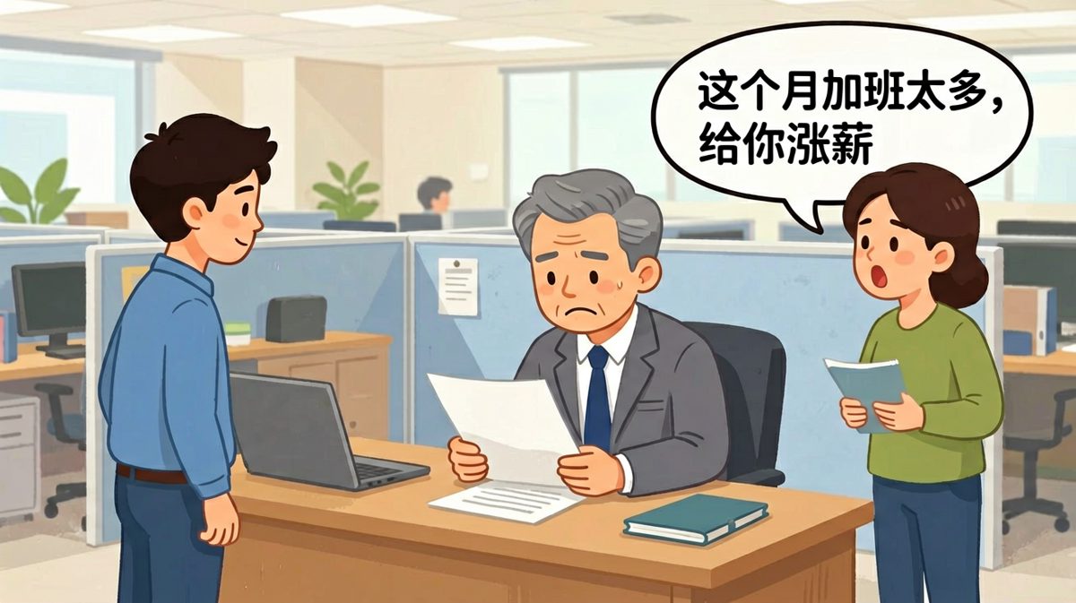 老板突然宣布涨薪，员工以为要起飞了
