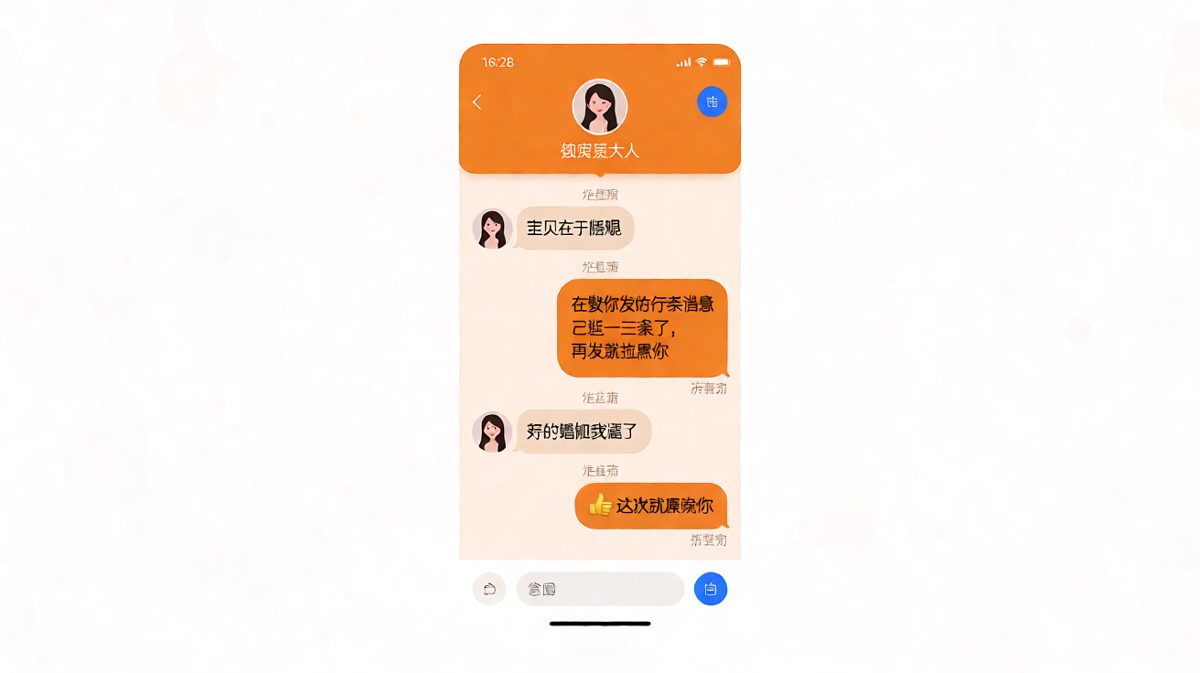 数着消息条数警告男友，结果自己先服软