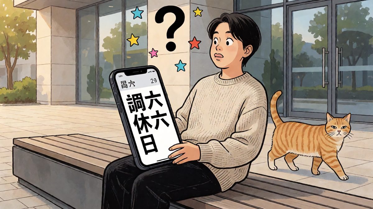 结果……今天是周末