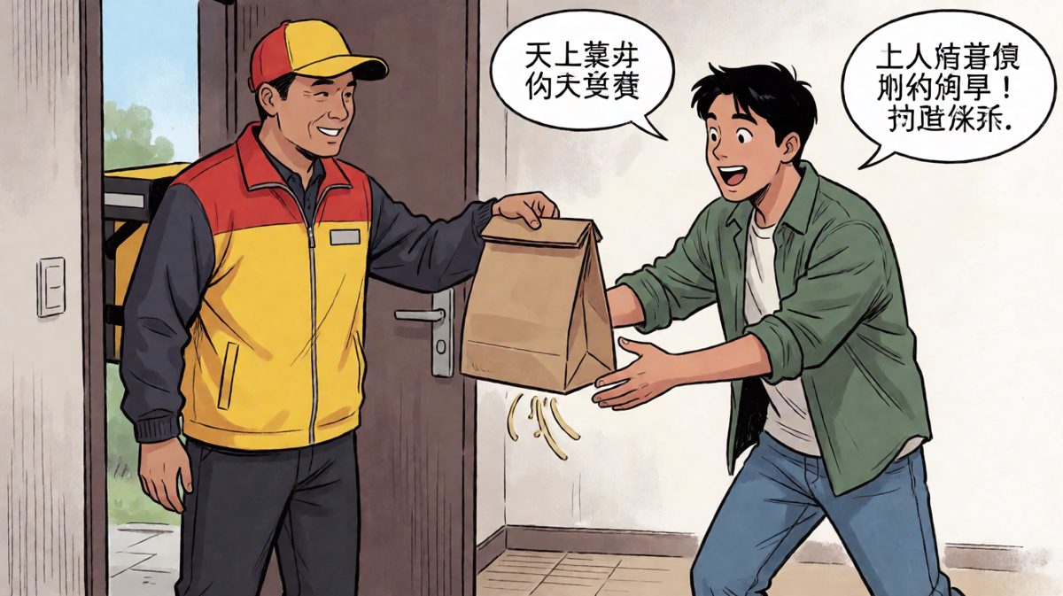 门开了，心却碎了