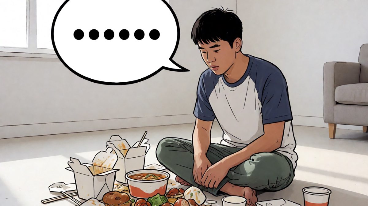 人生最远的距离，是外卖到家却全洒了