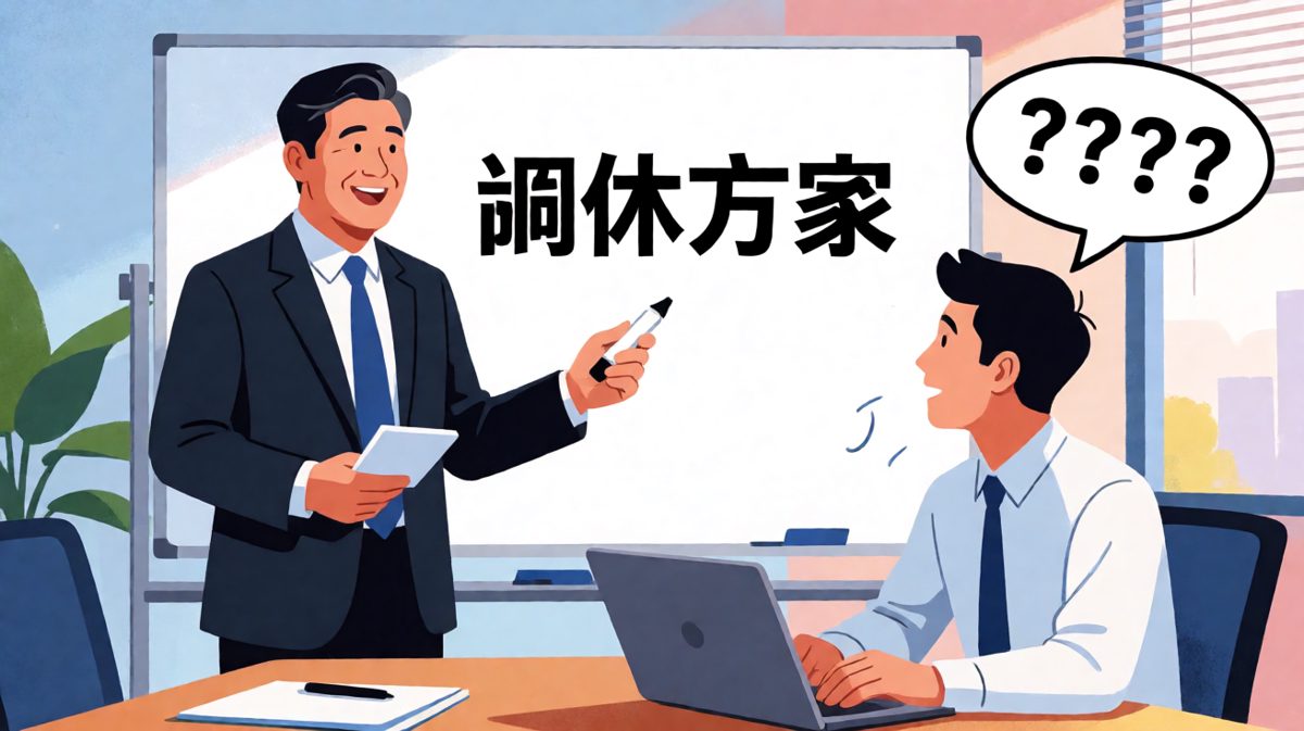 老板：加班费可以没有，但我给你调休——让你连加七天班休息一天，够不够调？