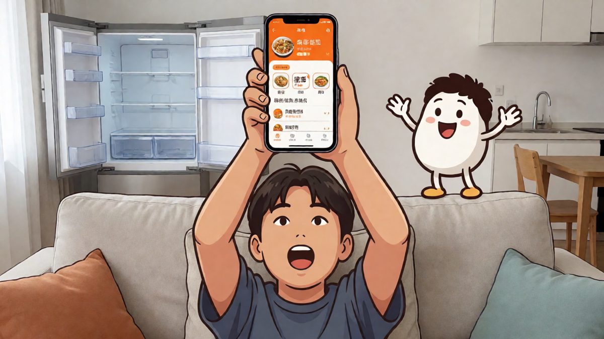 饿到极限，疯狂刷外卖APP