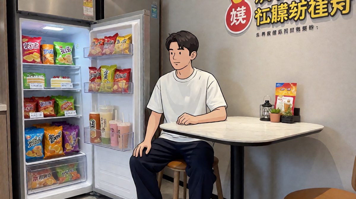 深夜冰箱的诱惑来袭