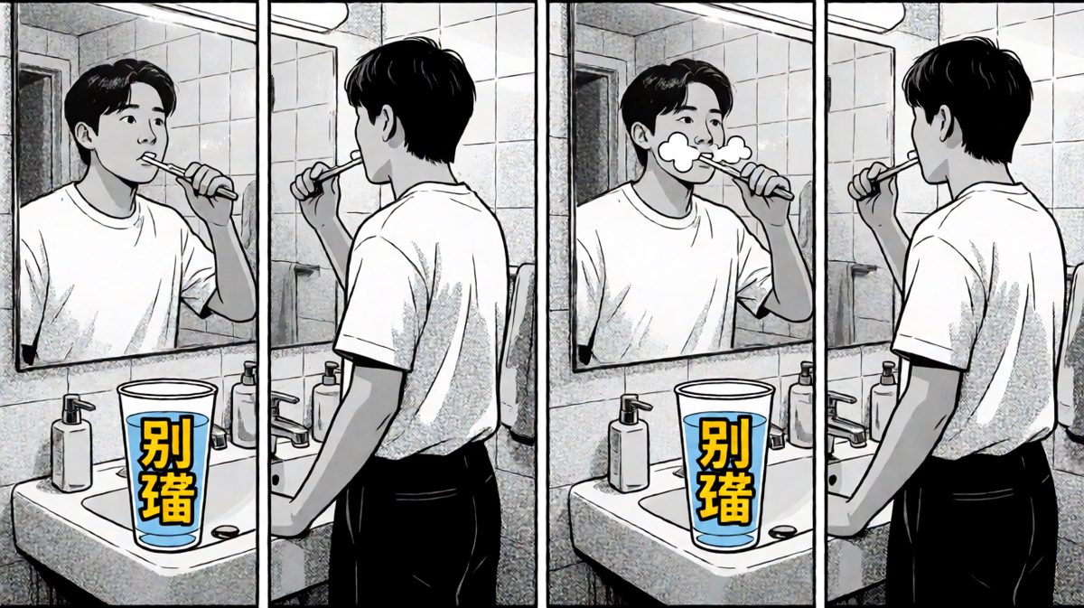 牙膏和洗面奶的区别？根本想不起来。