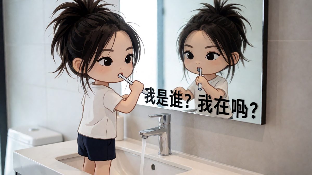 刷牙时思考人生——我是谁