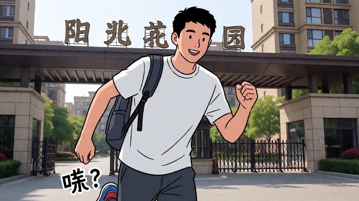 完美出门——直到低下头