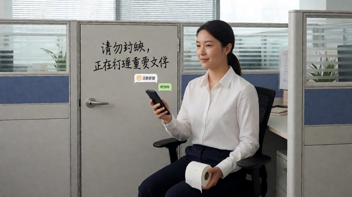 带薪拉屎，是打工人最后的体面。