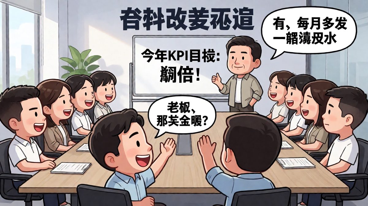 老板画饼技能满分，员工听完直接灵魂出窍。