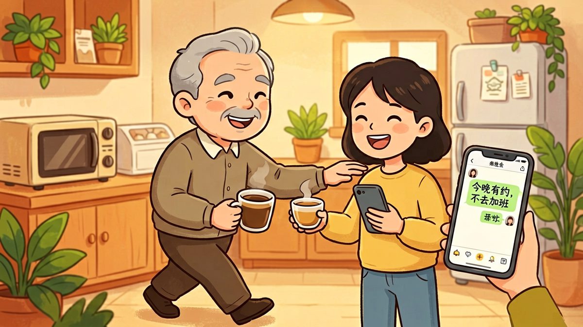 老板：周末来加个班，这个项目很关键。员工：老板，关键的人周末也要充电啊，充好了周一才能更关键。