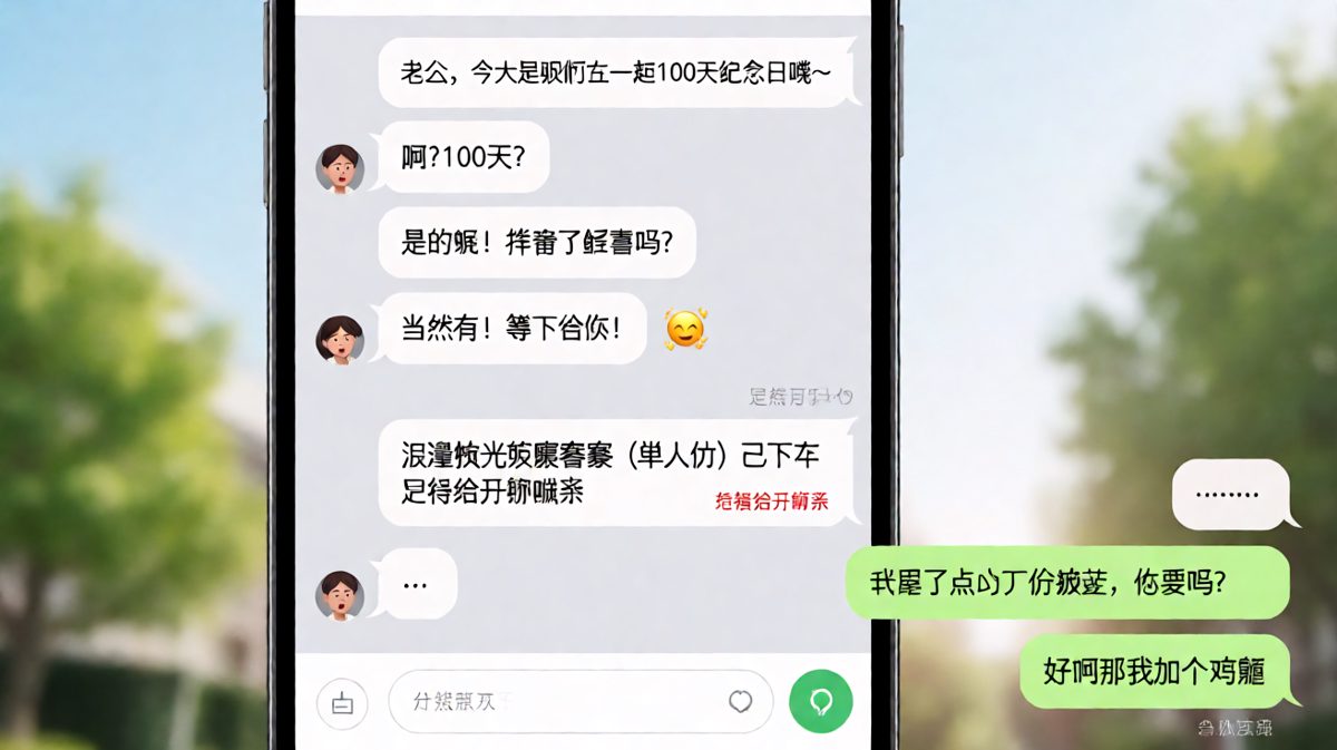 100天纪念日的暴击：你的惊喜是外卖，我的惊喜是披萨。
