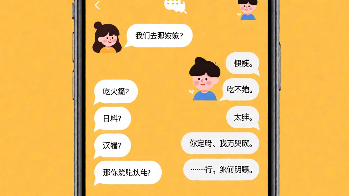 经典的「随便」陷阱：女生说了八个选项，男生全否了