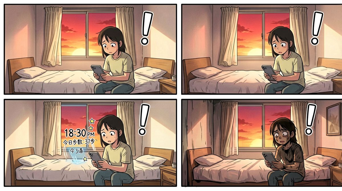 等等……18:30？！我明明设的是早上啊！