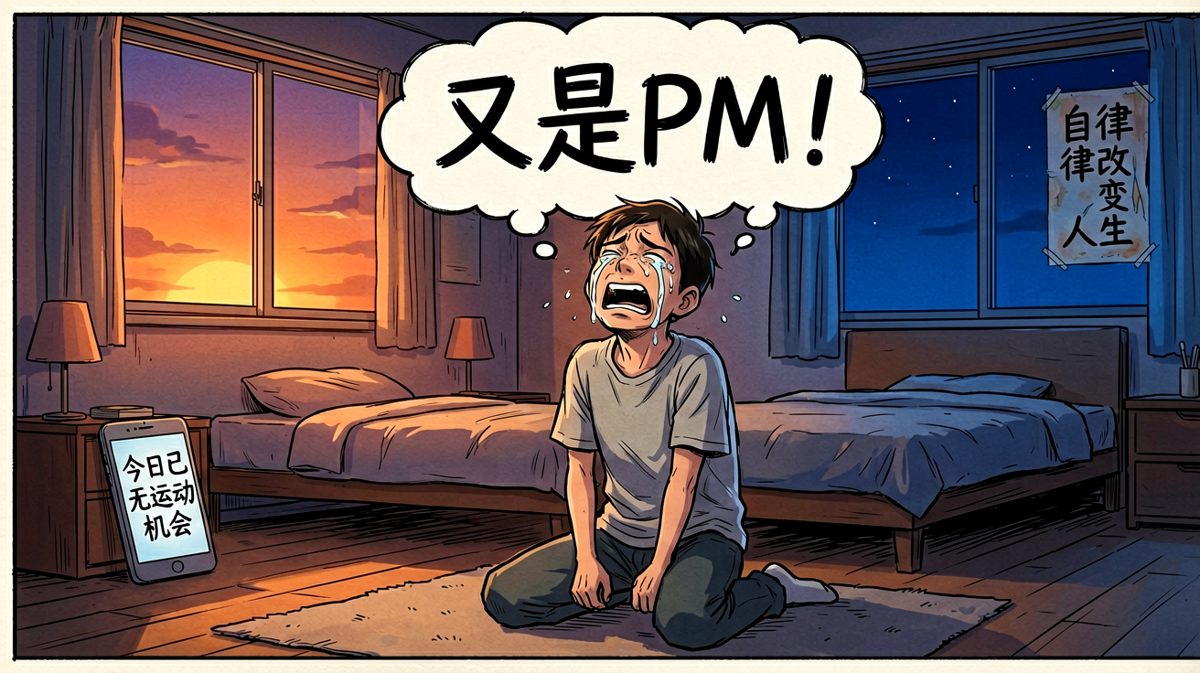 早起变夜起，运动变废掉，AM和PM我到底在干嘛！