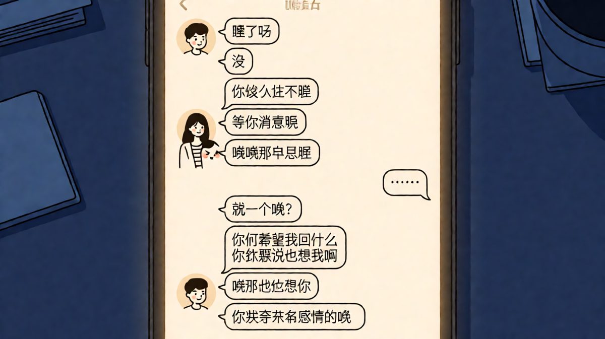 等来的不是情话，是一个没有灵魂的哦