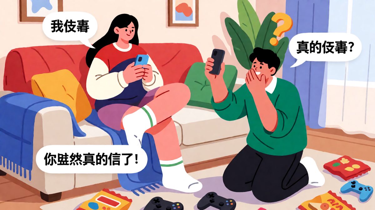 「我没事」翻译过来是「你完蛋了」