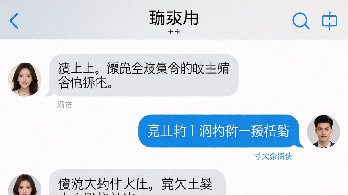 女生问"在吗"紧张兮兮，男生淡定回复"没在，刚走神，你要买什么"。