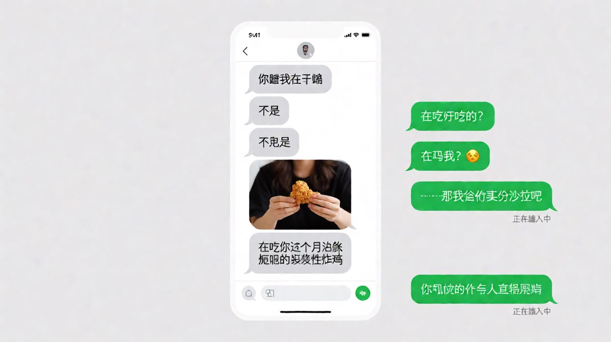 绕了一大圈，原来她只是想让你主动问她想干嘛。
