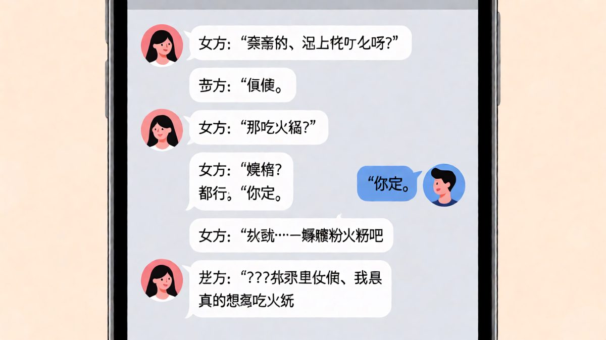 '随便'二字的代价：男生终于说出真心话时已无法回头