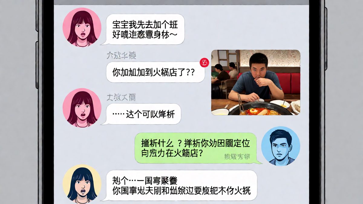 加班加到火锅店？抱歉，你的朋友圈出卖了你